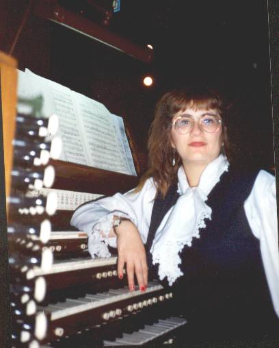 Nina at �glise du Ges�